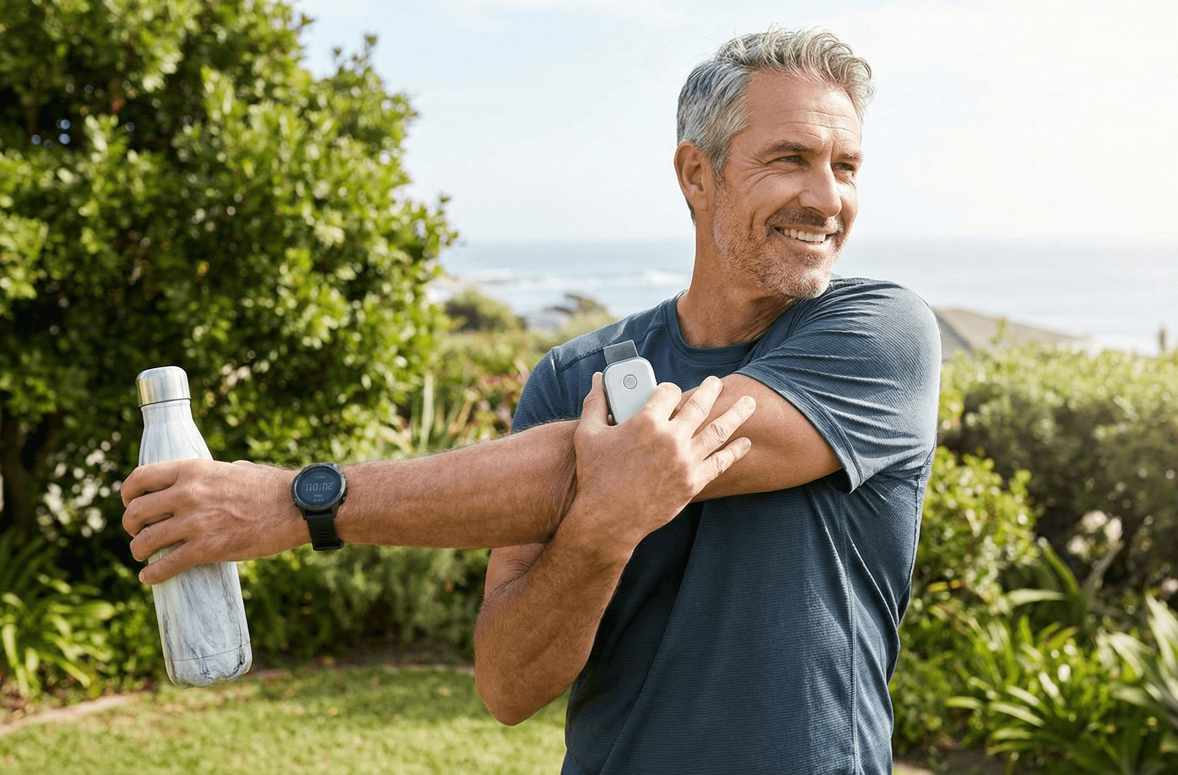 Longevity enthusiast staying fit