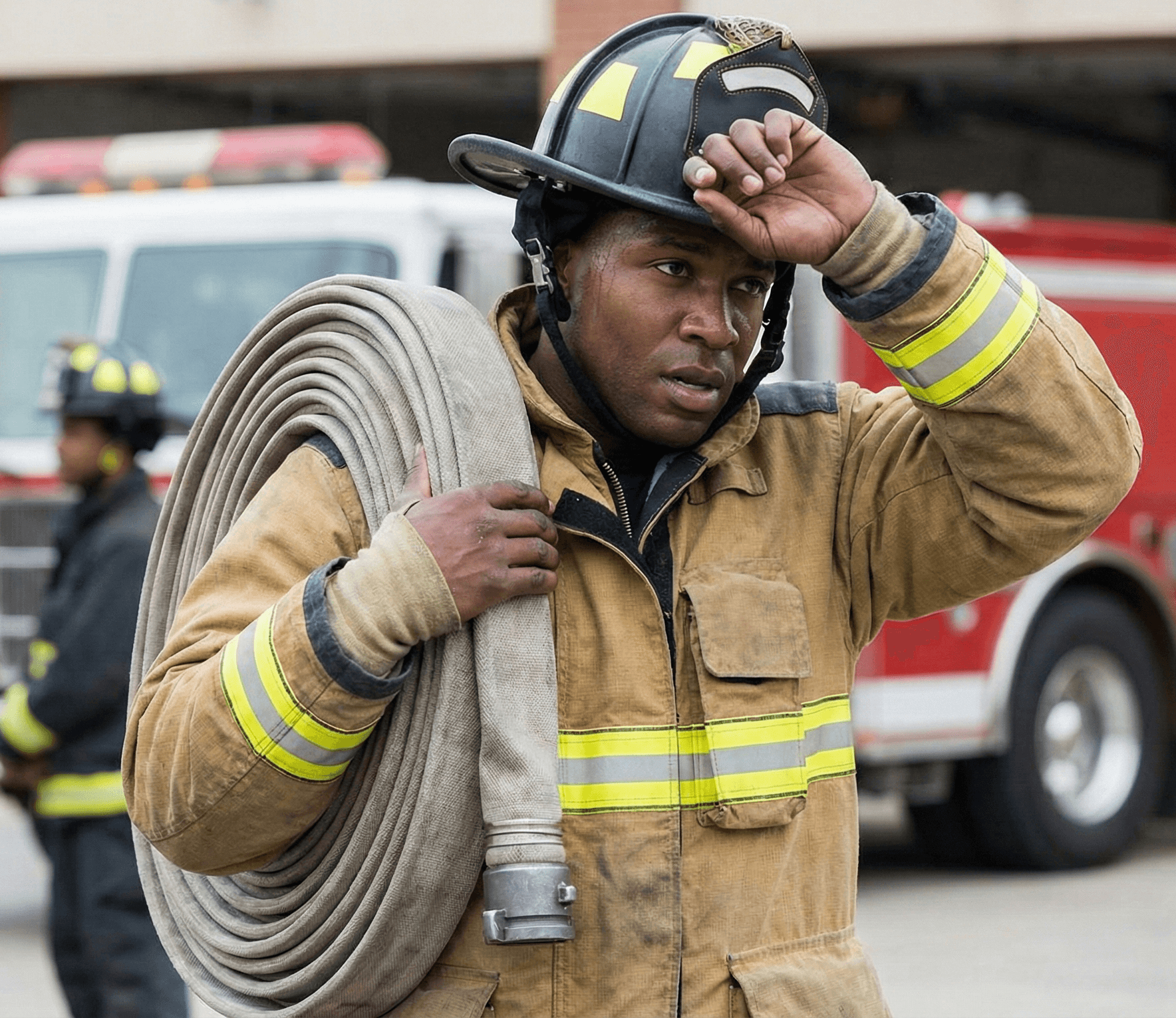 Workforce athlete on the job